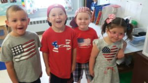 patriotic kids