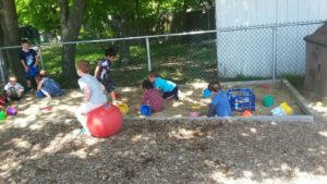 Kids Playing Outside